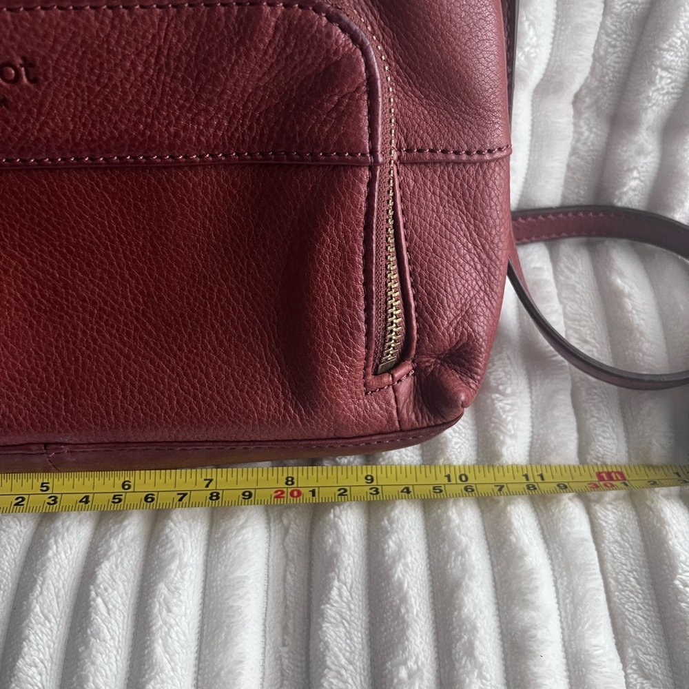 Leather Crossbody Bag - Picture 10 of 11